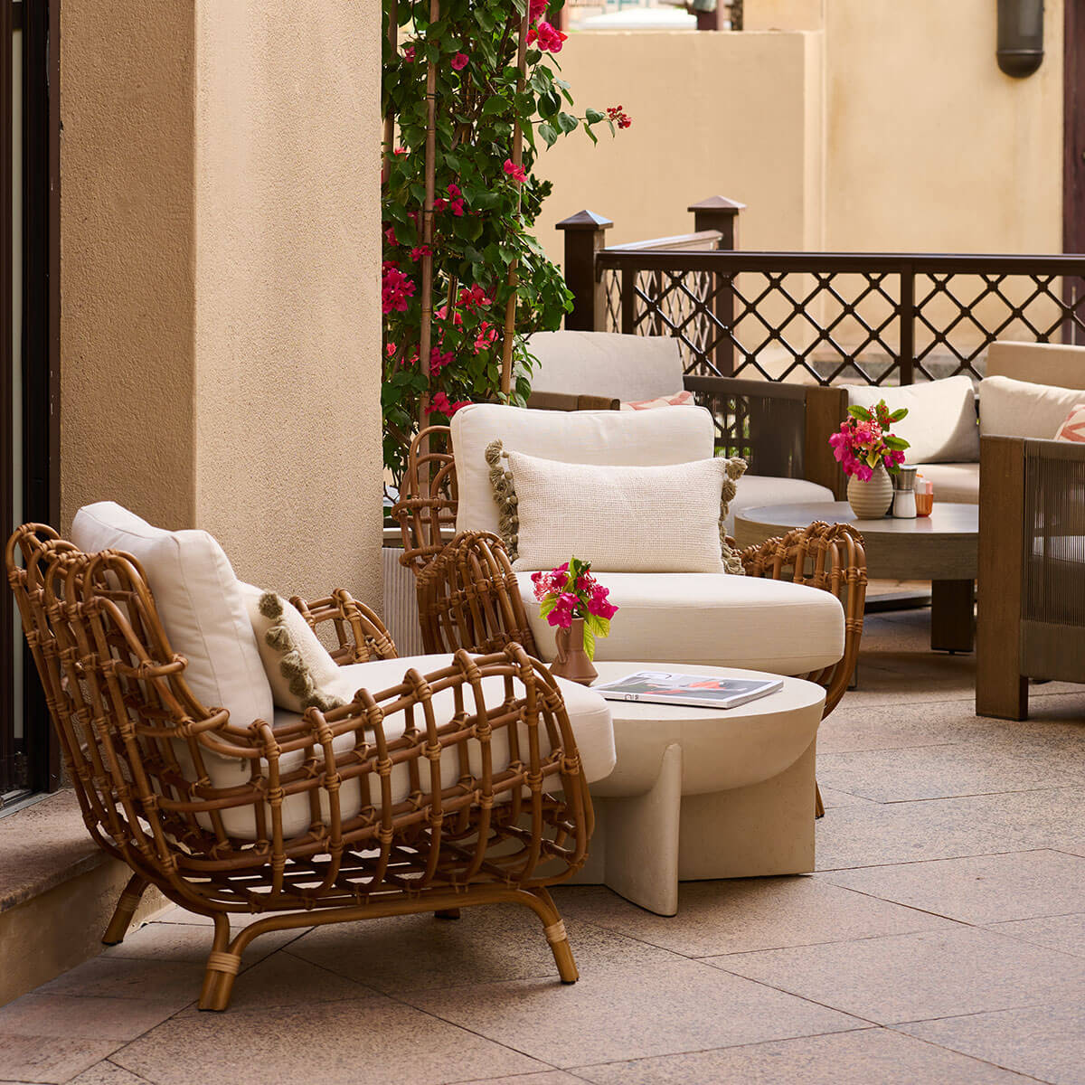 Apricot Deli outdoor sofa seating